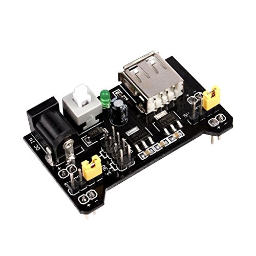 FTCBlock MB102 Breadboard Power Supply Module DC3.3V/5V for Arduino Board Solderless Breadboard - Thumbnail 7