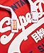 Superdry Mens Sweat Shirt Store Hoodie Drop Kick Red S