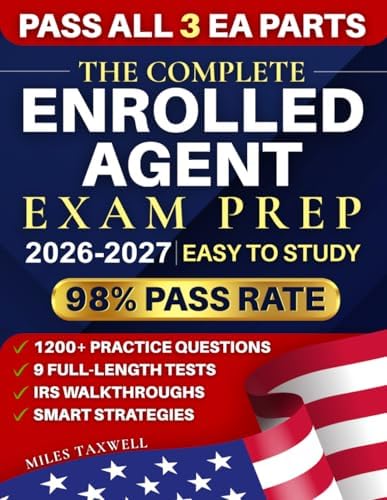 Enrolled Agent Study Guide 2026-2027: IRS Exam Prep Book and