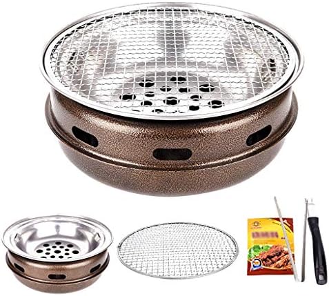 バーベキューコンロ お金を節約 バーベキューグリル q 韓国禁煙の家庭用木炭グリル 屋内と屋外の両方 複数の通気孔