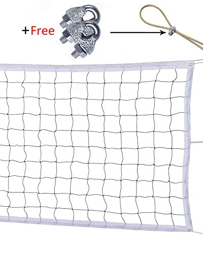 YLOVAN Volleyball Net for Pool Beach Park Backyard Outdoor or Indoor Sports Portable Volleyball Replacement Net(32 FT x 3 FT) Poles Not Included
