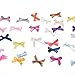 Kocome 100pcs Mini Satin Ribbon Flowers Bows Gift DIY Craft Wedding Decoration Ornament