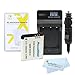 Battery and Charger Kit for Panasonic Lumix DMC-LF1 Digital Camera Includes Extended Replacement (1300Mah) DMW-BCN10 Battery + Ac Rapid Travel Charger + Microfiber Cloth + More