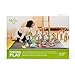 60 Piece Tegu Magnetic Wooden Block Expansion Pack Extra Large, Tints