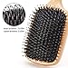 Hair Brush CHOSIN Boar Bristle Hair Brush Natural Wooden Boars Paddle Detangling Cushion Hairbrush for Women Men Kids Good for Thick Long Short Dry Damaged Curly Wavy Frizzy Fine Hair