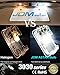 JDM ASTAR Super Bright 194 168 175 2825 T10 3030 Chips LED Bulbs,Xenon White