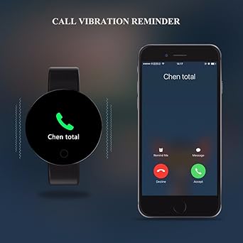 MOREFINE Bluetooth Reloj inteligente Rastreador de actividad de ...