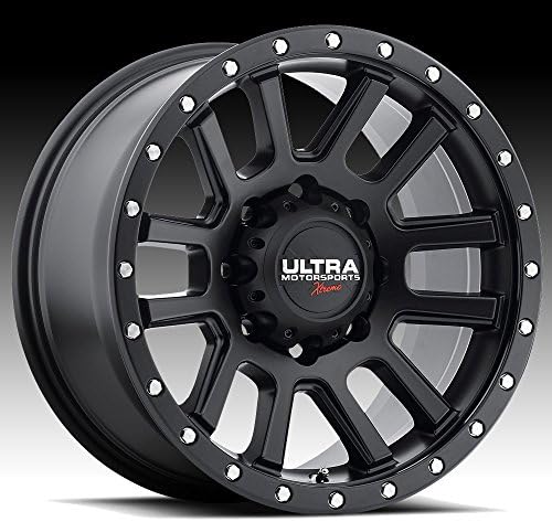 Ultra Xtreme X107 17x8.5 Black Wheel / Rim 8x6.5 with a 1mm Offset and a 125.2 Hub Bore. Partnumber 107-7881SB+01