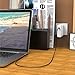 Magnetic USB C Cable For MacBook(Pro)/Belker tech Replacement MagSafe Magnetic USB C to USB C Connection for MacBook (Pro)and Any USB-C Device with the 4.3 A Fastest Power Charging(5ft Black)