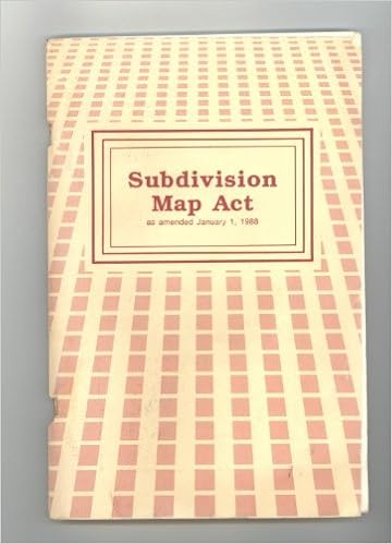 The Subdivision Map Act Subdivision Map Act Manual: Curtin, Daniel J., Jr.: 9780961465766: Books