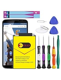 euhan 3220 mAh batería de polímero de litio recargable SNN5953 A de repuesto para MOTOROLA  NEXUS 6 XT1100 XT1103 EZ30 + herramientas de reparación Kit de repuesto