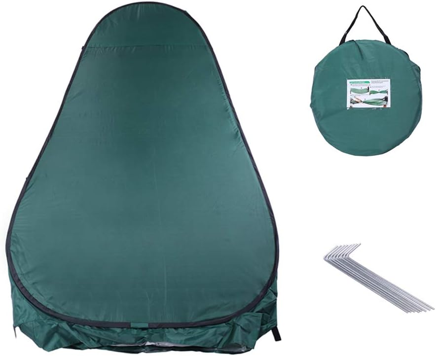 PEXMOR Portable EZ Pop UP Changing Room Tent with Carrying Bag, Perfect for Outdoor Dressing/Shower/Camping Toilet/Fishing/Beach, Backpack Shelter (Upgraded) (Upgraded): Sports & Outdoors