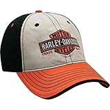 Harley-Davidson Men's Ballcap - Long Bar and Shield | Overseas Tour