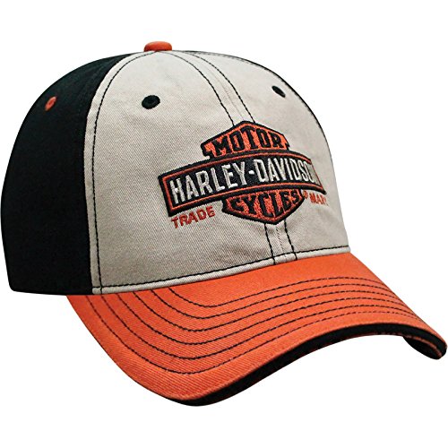 Harley-Davidson Men's Ballcap - Long Bar and Shield | Overseas Tour