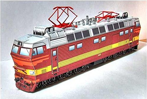 OREL Paper Model KIT Railway Equipment Electric Train CHS4T 1/87 ChSSR 1977 66