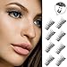 Dual Magnetic Eyelashes, 0.2MM Ultra Thin Magnet Eyelashes 3D Fiber Reusable without Glue for Natural Look, Perfect Size For All Women Eyes (2 pairs / 8 pieces)