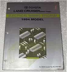 1994 Toyota Land Cruiser Electrical Wiring Diagram (FZJ80 Series