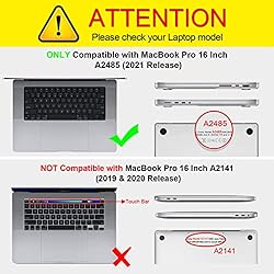 Fintie Case for MacBook Pro 16 Inch Case A2485