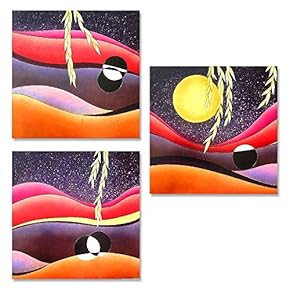 Beautiful Pictures Collections Painting Artwork for Home Framed x3 Panels