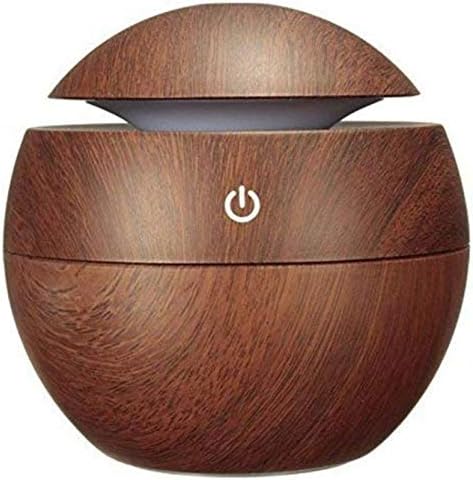 Shopping Wood Grain Aromatherapy Humidifier, Air Purifier, Portable Ultrasonic Mini Cool Mist Humidifier for Home, Office, Bedroom, Study, Yoga, Beauty Salon (Color may vary)