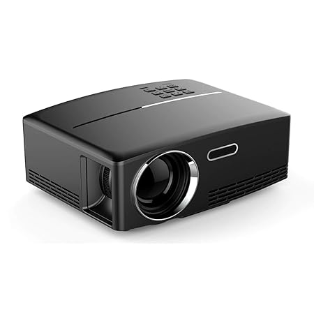 ZDZHU El Mini proyector Portable - Video proyector- LED Proyector ...