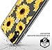MOSNOVO Case for Phone Sunflowers