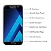 [2 Pack] Samsung Galaxy A7 2017 Screen Protector Glass Full Cover - RBEIK 9H Hardness Full Coverage Bubble Free Tempered Glass Screen Protector for Samsung Galaxy A7 2017, Black