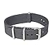Archer Watch Straps | Nylon NATO Straps | Choice of Color and Size (Gray, 22mm)
