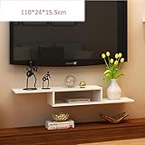 Shelves MEIDUO 2 Tier Modern Wall Mount Floating