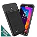NEWDERY Samsung Galaxy J7 2018 Battery Case, 5000mAh Galaxy J7 Refine Charger Case, Galaxy J7V 2018, Galaxy J7 Star, J7 Top, J7 Aura, J7 Aero, J7 Crown, J7 Eon Charging Case for Galaxy J7 2018(Black)