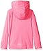 adidas Little Girls' Hooded Long Sleeve Top, Ultra Pop, 6X