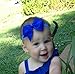 Qandsweet 20pcs Baby Girls Headbands and Forked Tail Bow Photography