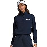 WILSON Davenport Woven Womens Tennis Pullover Classic Navy Small