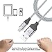BYZ Charging Cable iPhone Charger 3 pack Lightening Cable - 6ft iPhone Cable USB Sync & Charging Cord for iPhone 7 Plus 7 6S Plus 6 Plus SE 5S 5C 5, iPad 2 3 4 Mini, iPad Pro Air, iPod - Silver Grey