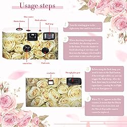 20 Packs Disposable Camera for Wedding Single Use