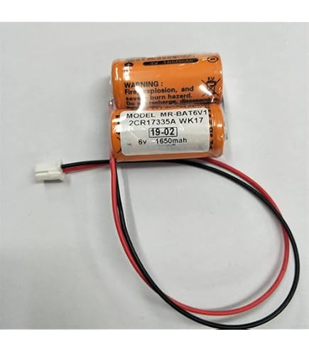 20PZ PER MITSUBISHI MR-BAT6V1 2CR17335A WK17 6V 1650mAh Batteria con