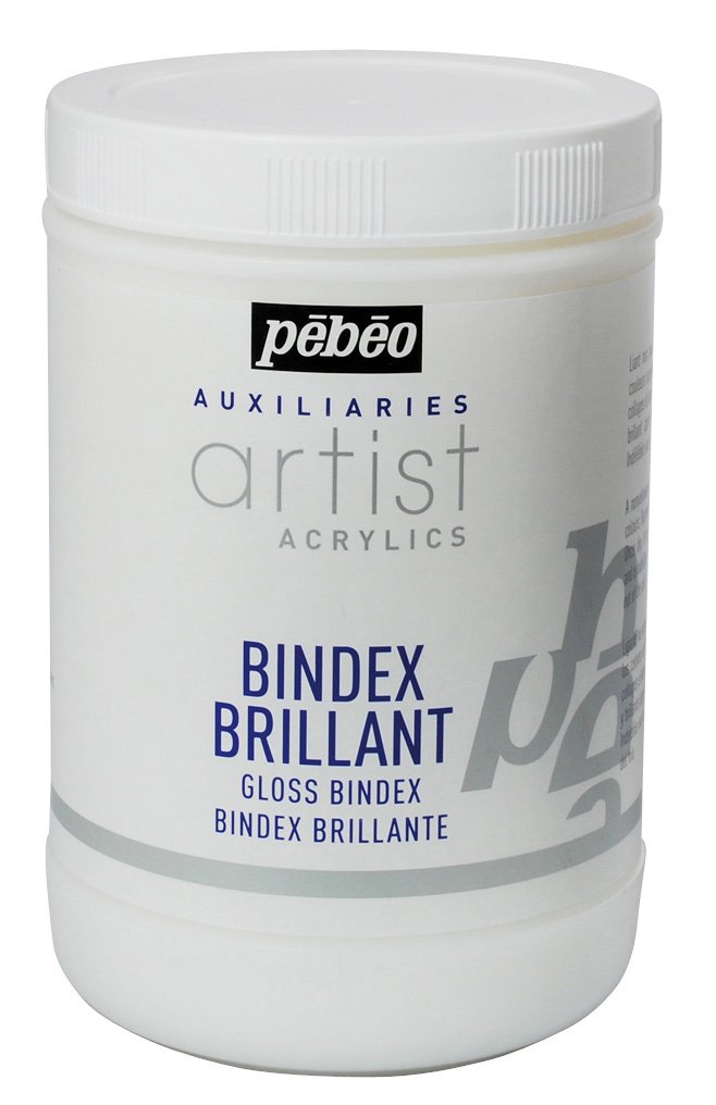 Pebeo 523100 1 Litre Gloss Bindex, Transparent