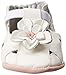 Robeez Pretty Pansy Soft Sole Sandal (Infant),White,6-12 Months M US Infant