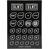 SLNT Privacy Stickers for Camera - Reusable Laptop, Webcam &amp; Phone Stickers | Adhesive Vinyl Material, Peel-and-Apply Installation, 26-Pack Bundle, Universal Device Compatibility