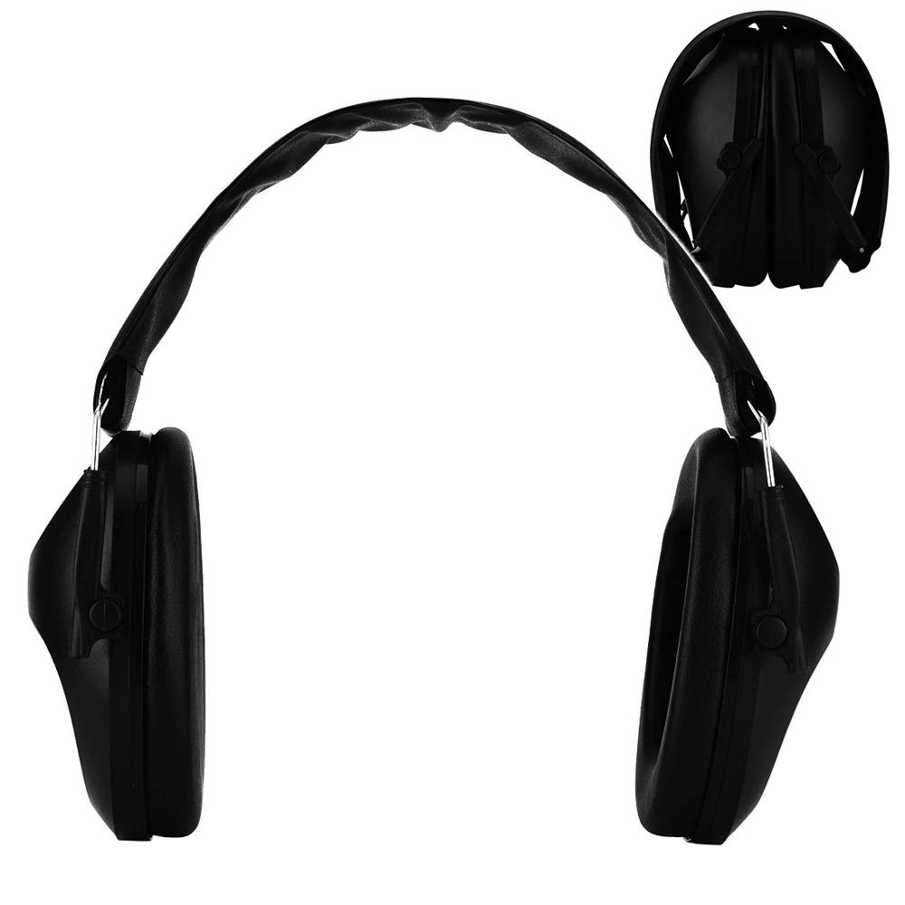 Topiky Anti-noise Shooting Earmuff,Foldable Comfortable Sports Shoot Soundproof,Anti-noise Tactical Hearing Shooter/Hunter/Worker Earmuff Sleep Ear Muffs,for Outdoor/Learn/Industry