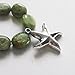 Heather's cf 30 Pieces Silver Tone Big Starfish Ocean Animal Beads DIY Charms Pendants 25mmX20mm