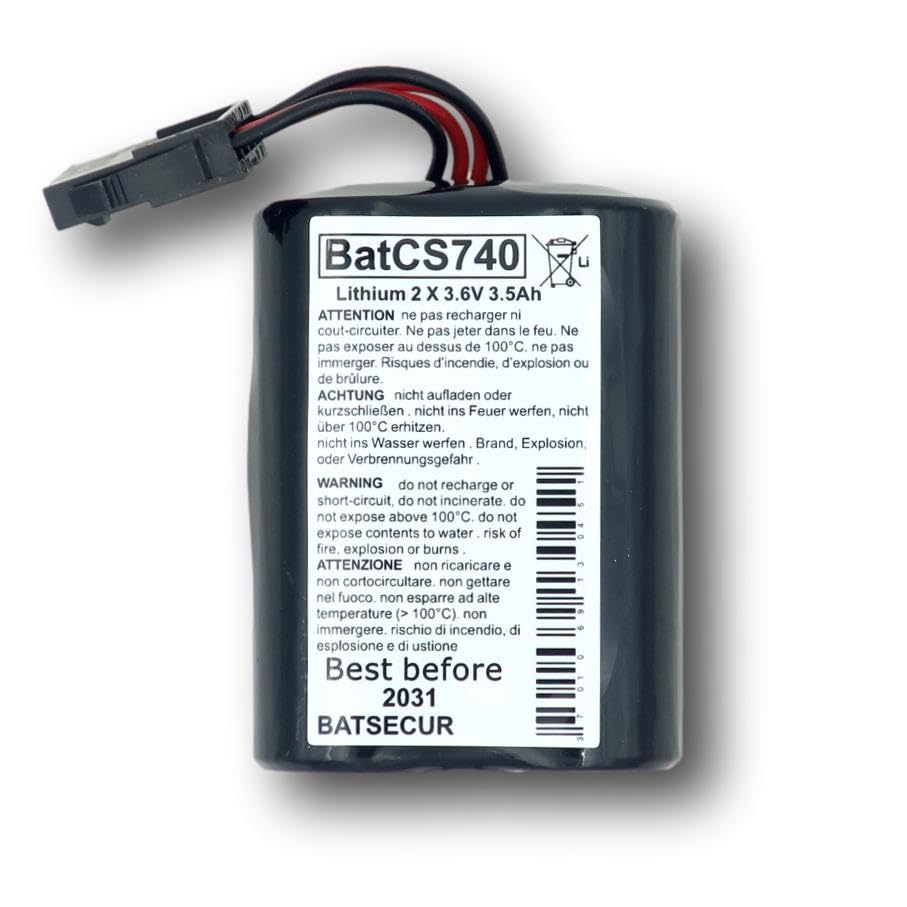 Battery BATCS740 compatible BAT-MCS740 VISONIC