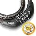 FireGear Rocks Self Coiling Resettable Combination Security Cable Lock - Heavy Duty Steel Braided - 3 feet Long + - Add to Cart Now!