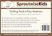 Folding Pack-n-Play Mattress by Sproutwise Kids - Latex Core (25