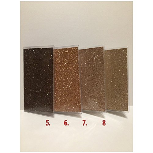 Bling Glitter - Clear Vinyl Checkbook cover,Duplicate or Single Checks, No wait Ready to Ship