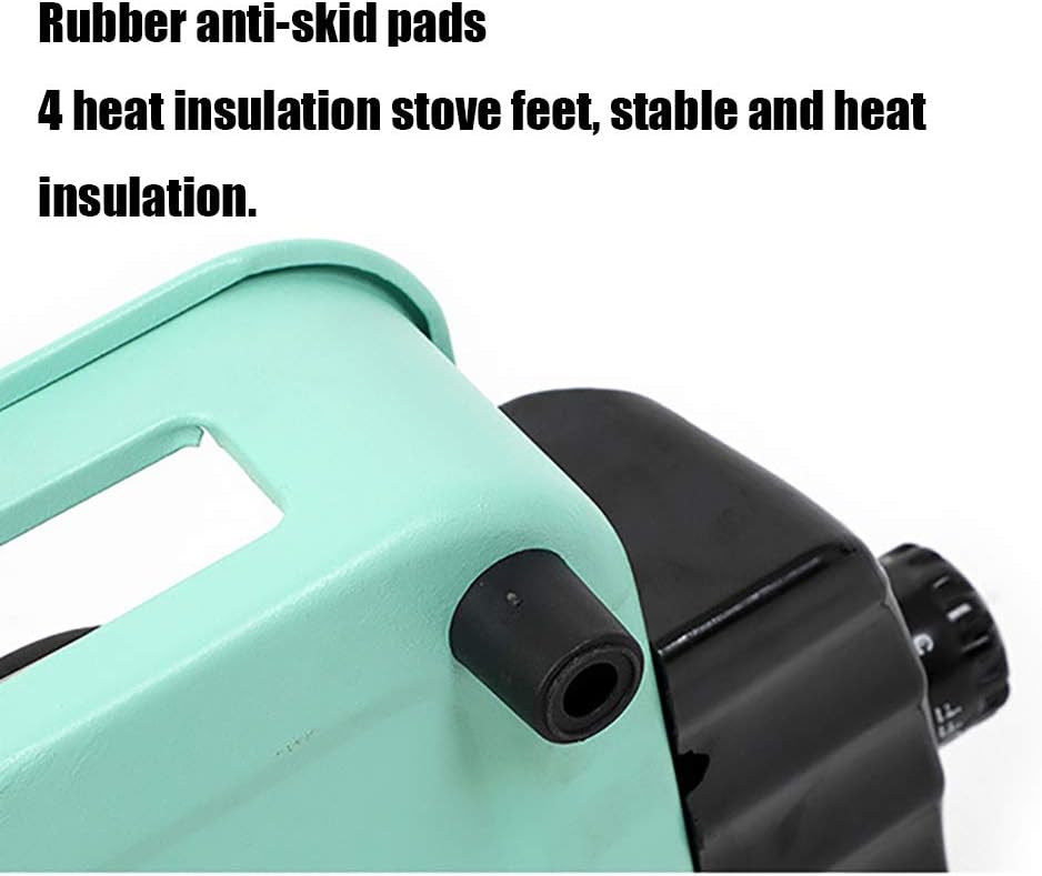 review LIN Portable Electric Smokeless BBQ, U-Shaped Heating Tube Barbecue Grill, Easy to Clean,Suitable for Garden Family