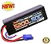 PowerHobby 3S 11.1V 5200mAh 50C Lipo Battery Hardcase 2 Pack w EC5 Plug 3-Cell (2) Fits Vaterra ECX ProBoat Losi