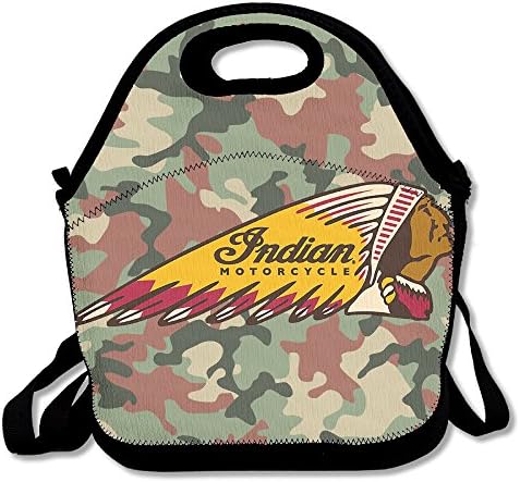CMCM Indian Motor Cycle LOGO Lunch Bag/Lunch Box/Bento Bag