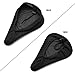 [SALE]Bicycle Saddle Cover/Bicycle Seat Cover,ViMall Comfortable Silicone&Memory Foam Padded Soft Gel Relief Cycling Bicycle Bike Saddle Seat Cushion Pad Cover for Mountain/Road Biking&Race -Black