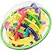 Gyronaut Obstacle 3D Puzzle Ball & Display Stand|437 Total Tangled & Twisted Interactive Maze Obstacles|Alpha & Omega 2 Pack